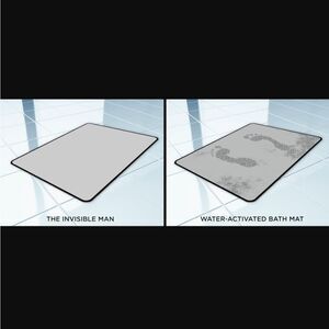 The Invisible Man NWT Bath Mat | Blumhouse × Loot Fright | 25×18.5"